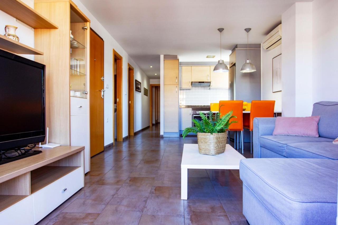 Apartamento a 50 metros de la playa, Luminoso y acogedor Oliva Exterior foto